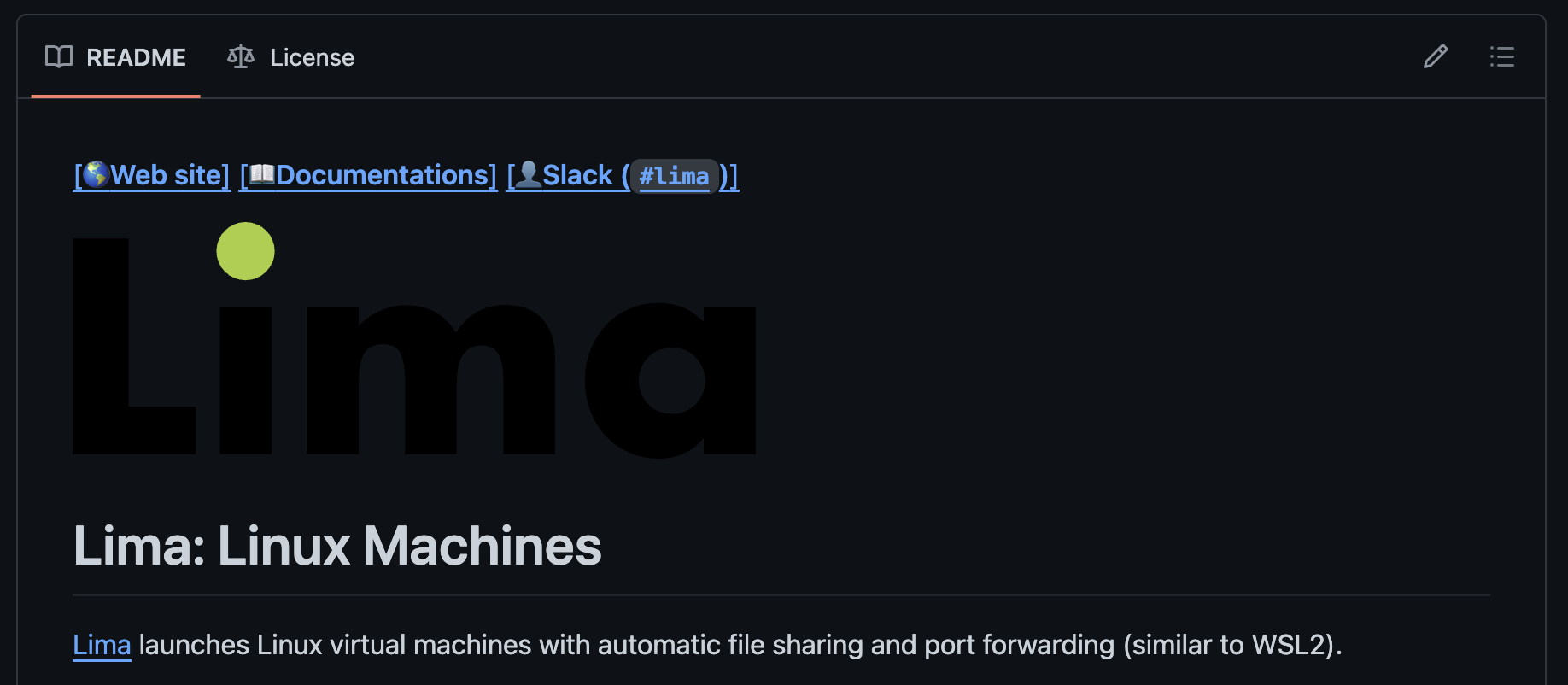 Lima: unreadable CNCF logo on GitHub dark theme