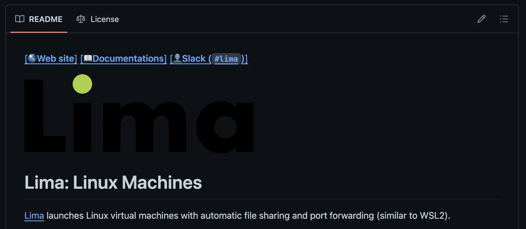 Lima: unreadable CNCF logo on GitHub dark theme